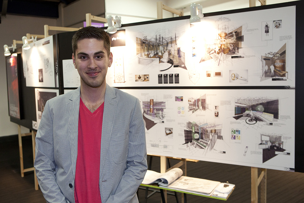 Graduate wins placement at RPW Design through New Designers 2013