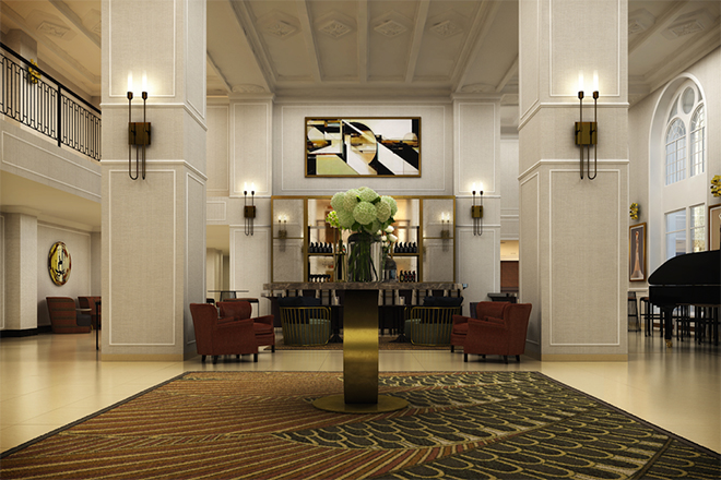 Indidesign to rejuvenate ground floor of famed Chicago hotel