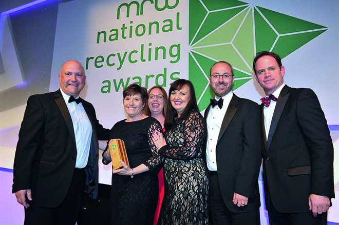 The Boss Design Group scoops National Recycling Award