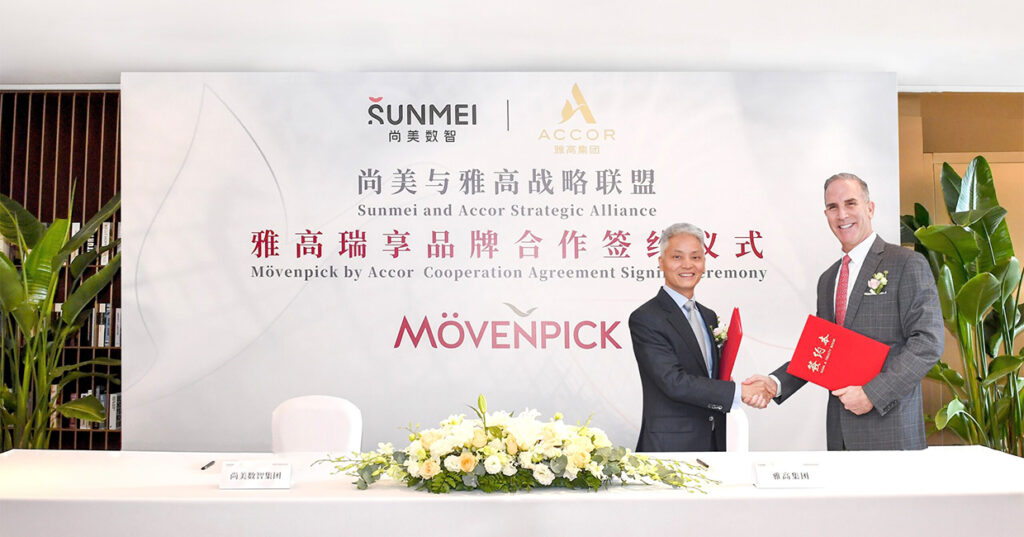 Accor and Sunmei to open more than 400 new Mövenpick hotels across China