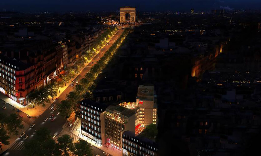 Affordable luxury on the iconic Champs-Élysées – citizenM prepares to open its fourth Parisian hotel this winter.