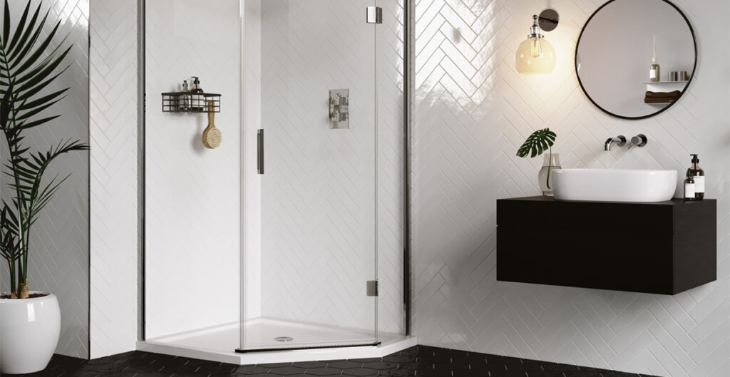 AQATA’s new DS500 Quintet shower enclosure