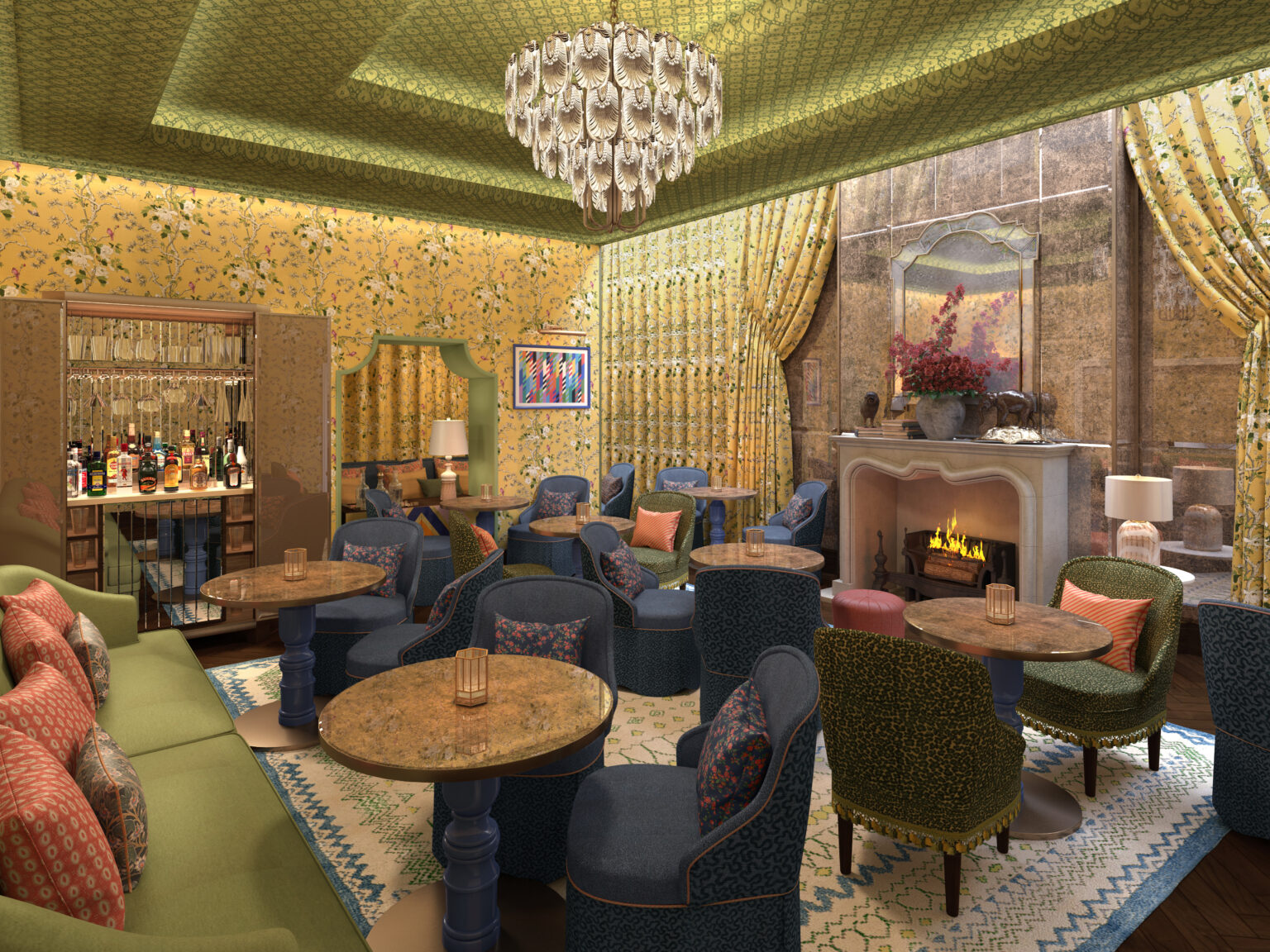 Martin Brudnizki designs the new The Broadwick Soho hotel in London