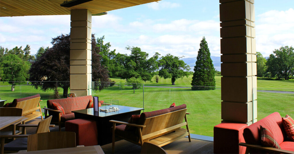 Five-star Scottish resort opens Great Scots Bar Terrace