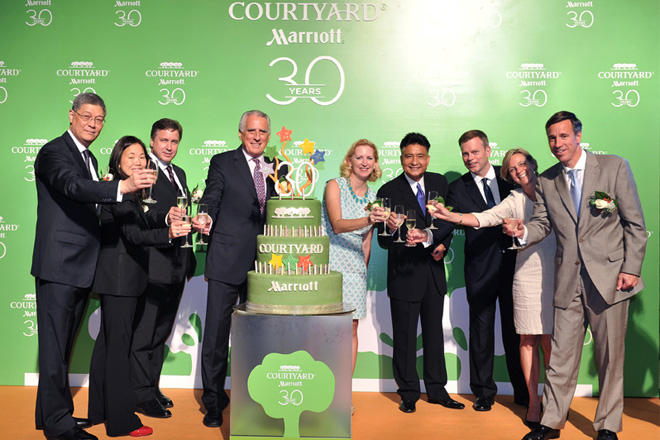 Courtyard by Marriott marks 30 years of success with global celebration