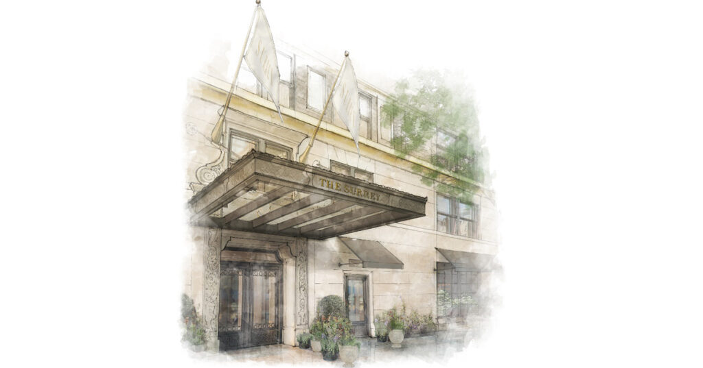Iconic New York Hotel The Surrey to be reimagined by Corinthia Hotels in partnership with The Reuben Brothers, Martin Brudnizki Design Studio and Casa Tua