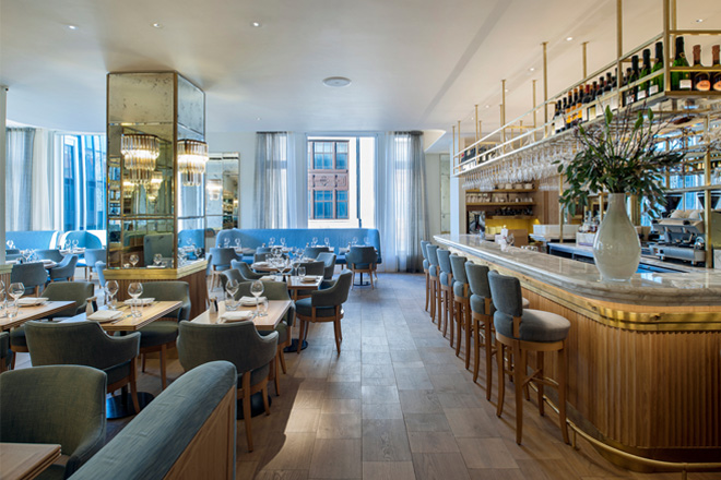 The Corner Restaurant & Champagne Bar, Selfridges, LondonӬ