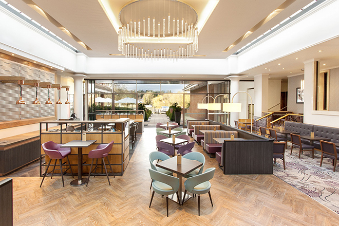 Crowne Plaza Reading boasts new restaurant and bar interior