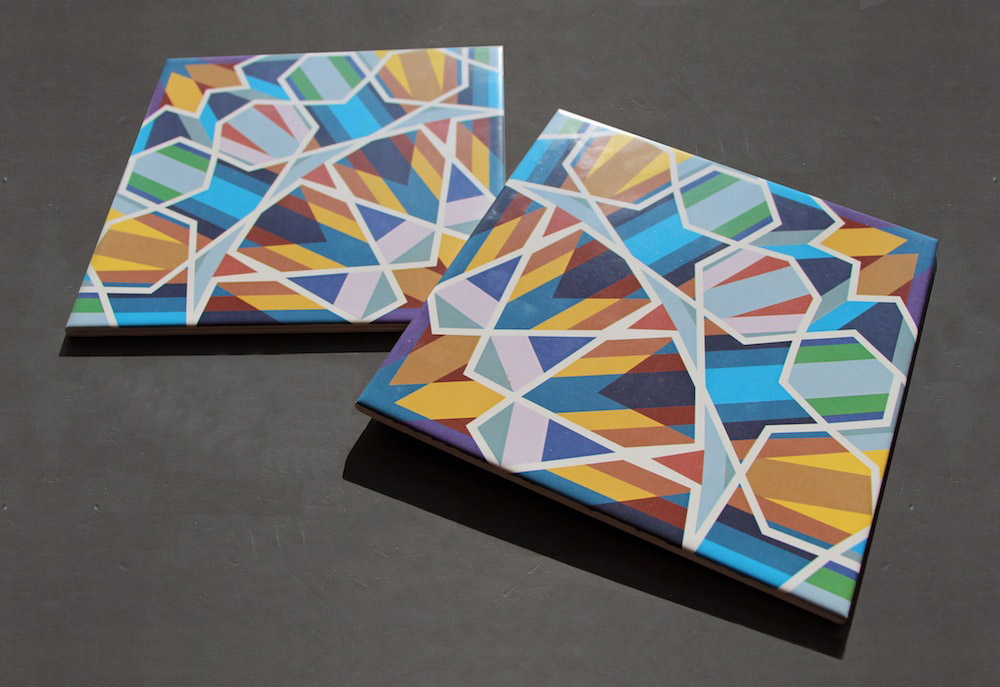 Bold tile exhibition to transform V&A entrance during LDF