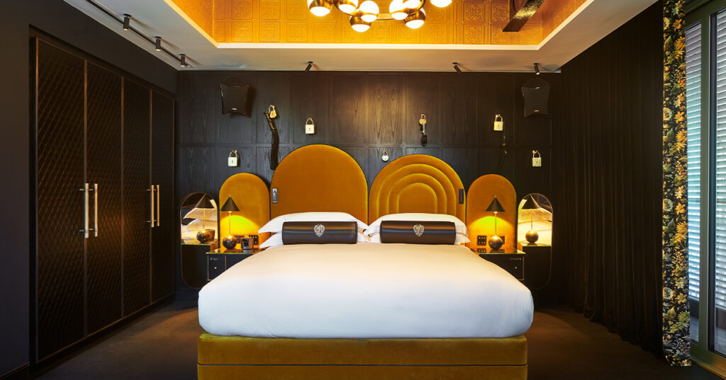 EPOC Handcrafted Beds delighted to be supplier of mattresses, beds and bespoke headboards for Chateau Denmark