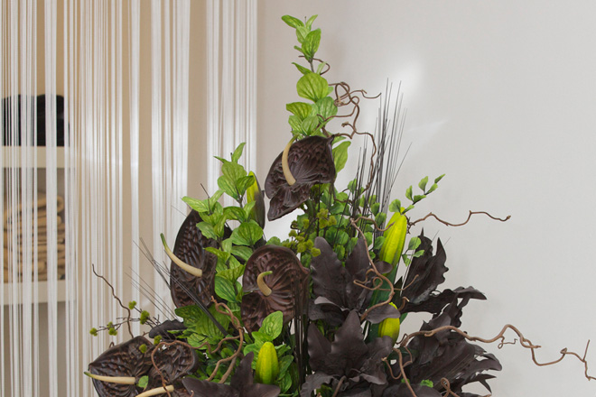 Artificial flowers, Floriture