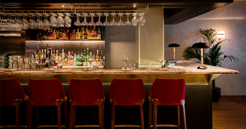 Macaulay Sinclair behind interiors of new restaurant in COMO Metropolitan London Hotel