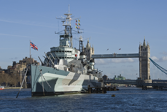 Fifth Tom’s Kitchen to launch on HMS Belfast