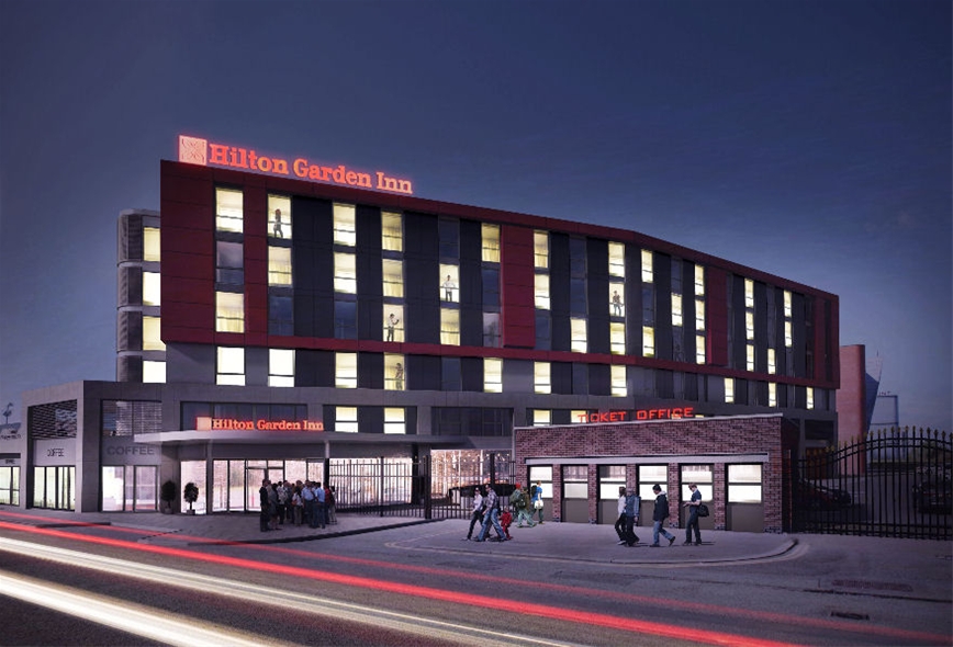 Planning approval granted for Hilton Garden Inn at Old Trafford