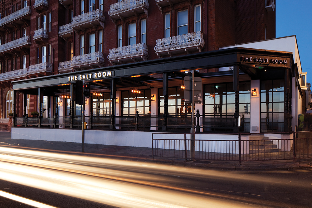 The salt room brighton hospitality interiors