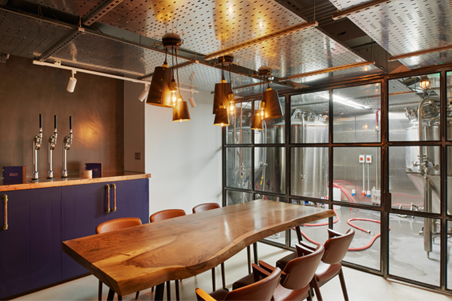 Jestico + Whiles designs Glasgow bar & brewery