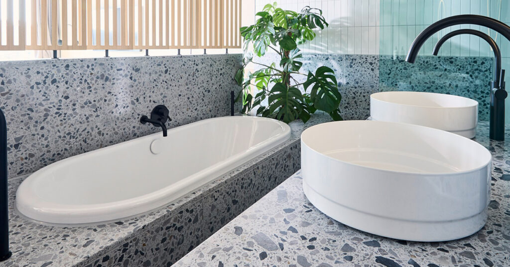 A stylish new product in the Hotel Seegarten – Kaldewei Nueva washbasins created by the designer Werner Aisslinger