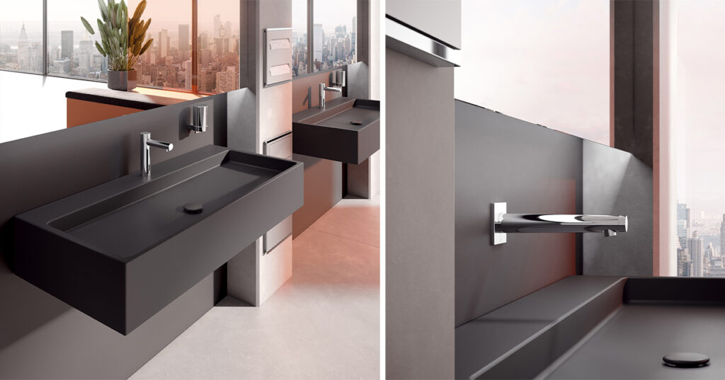 KEUCO – Touchless Taps – Technology combined with stylish design