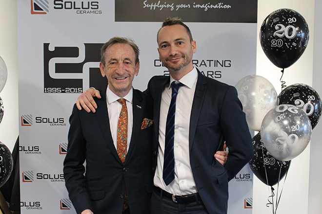Solus Ceramics celebrates 20th Anniversary