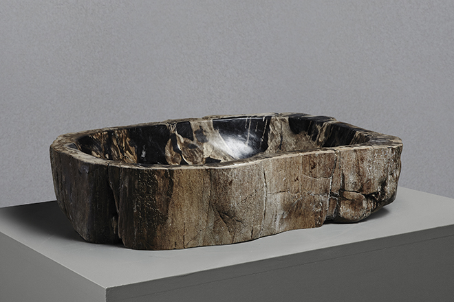 Lapicida’s petrified wood basins