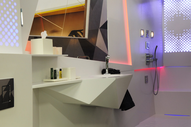 Laufen’s futuristic bathroom design
