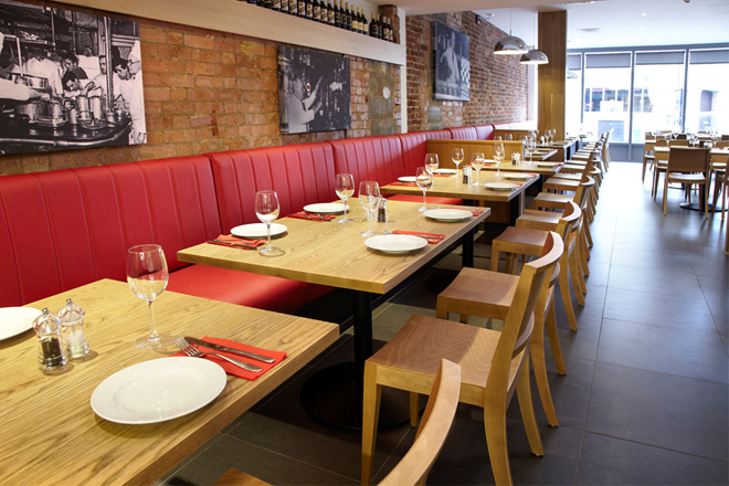 Andy Thornton at Uno Spanish Tapas in Sutton, Surrey