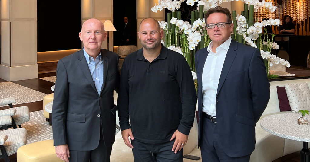 Nobu Hospitality, CEO Trevor Horwell and COO Struan McKenzie