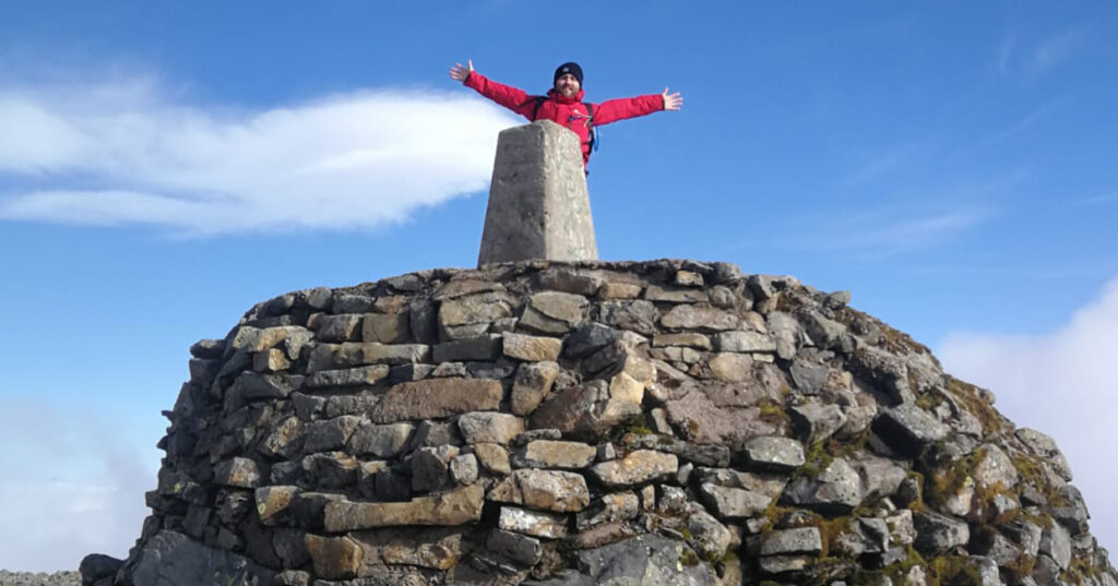 Holiday Inn Dumfries GM climbs Three Peaks for children’s charity