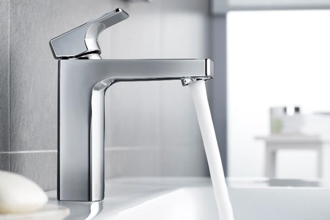 Urban design solution with the L90C basin mix tap