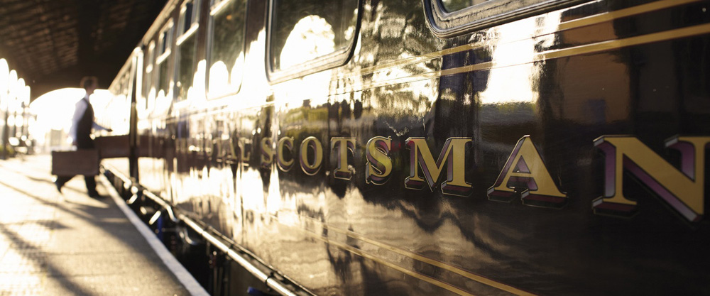 CrestJMT Leather furnishes The Royal Scotsman