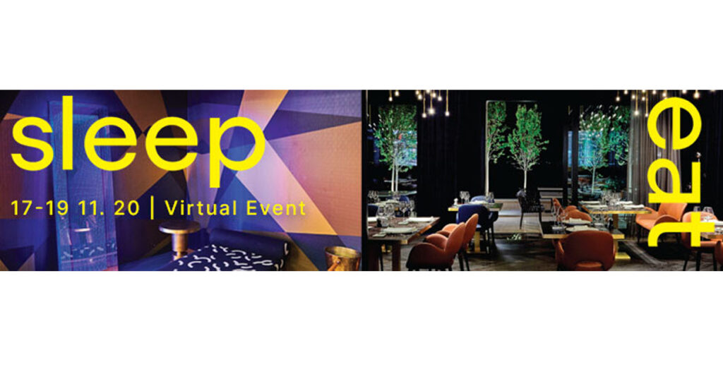 Sleep & Eat Virtual, 17-19 November 2020, Europe’s leading hospitality design event