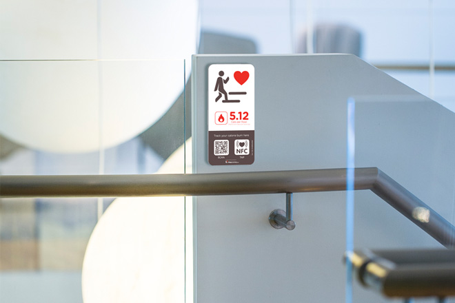 StepJockey smart signs, Signbox