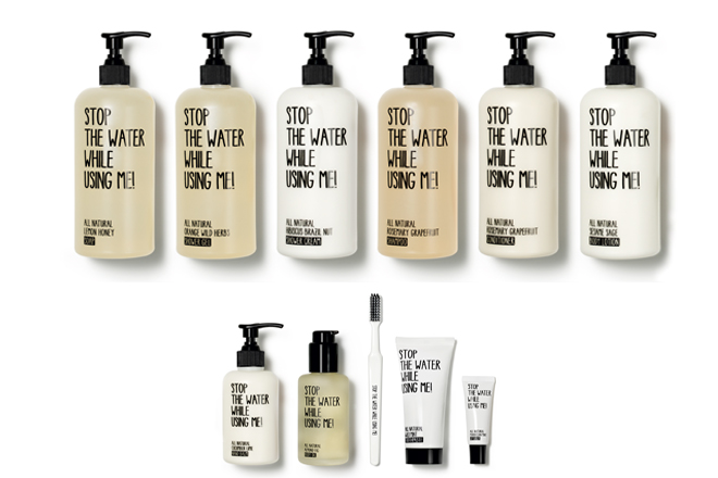 The eco-friendly bathroom range