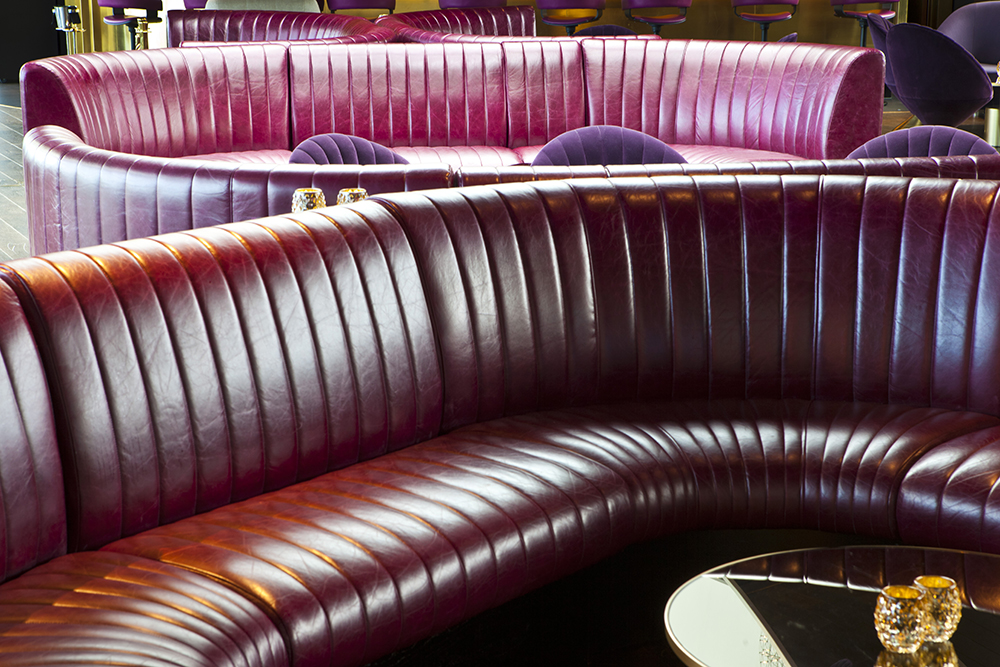 Bespoke banquette seating from Craftwood