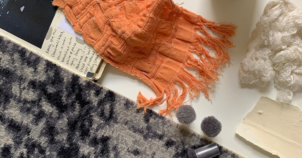 Sierra – an exploration in woven process and natural textures