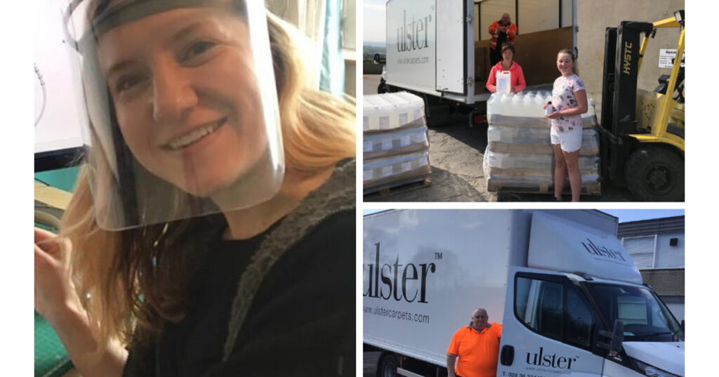 Ulster Carpets supporting the community