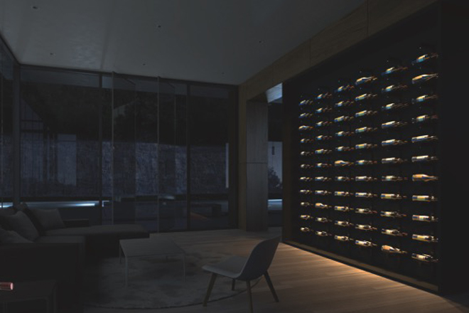 The L182 Wine Rack from MP Lighting