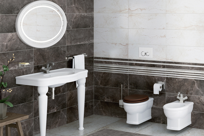 Refined lines and elegant proportions from”VitrA