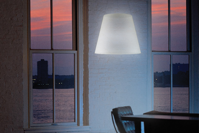 Paul Cocksedge creates ingenious Shade lamp for Flos