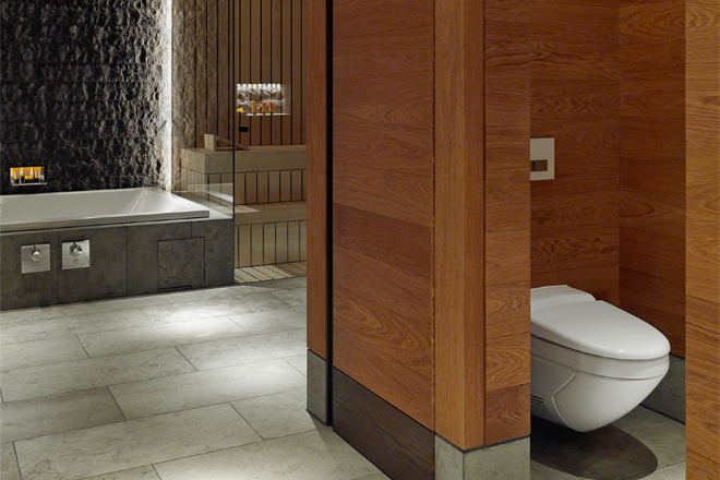 Five-star luxury from Geberit at the Chedi Andermatt Hotel