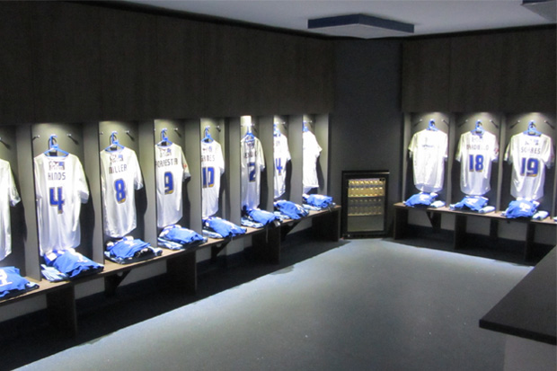 Kronospan renovates Bury FC changing room