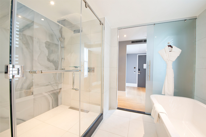Wetrooms UK brings style and functionality to boutique hotel’s bathrooms