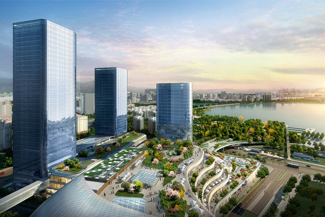 Suzhou Center to launch with designs by Benoy