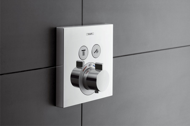 ShowerSelect concealed thermostat by Hansgrohe