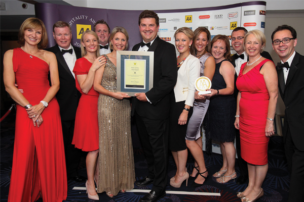 Dormy House named AA Hotel of the Year 2014-15