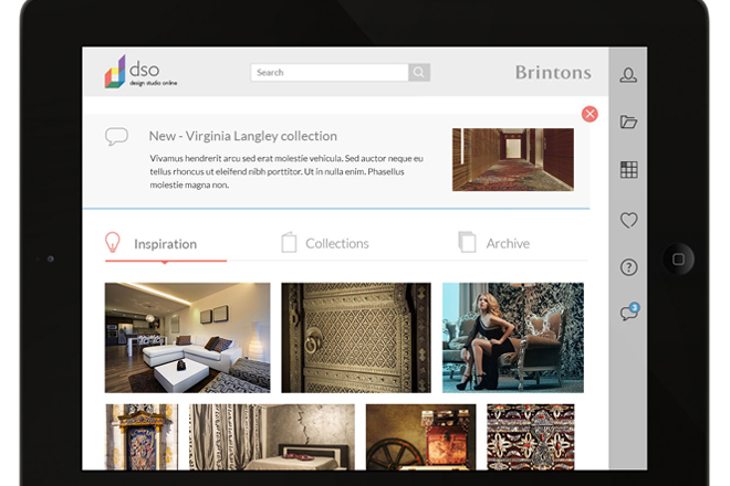 Brintons launch interactive Design Studio Online website