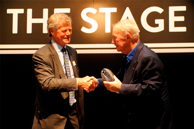 Sir Terence Conran collects Lifetime Achievement Award