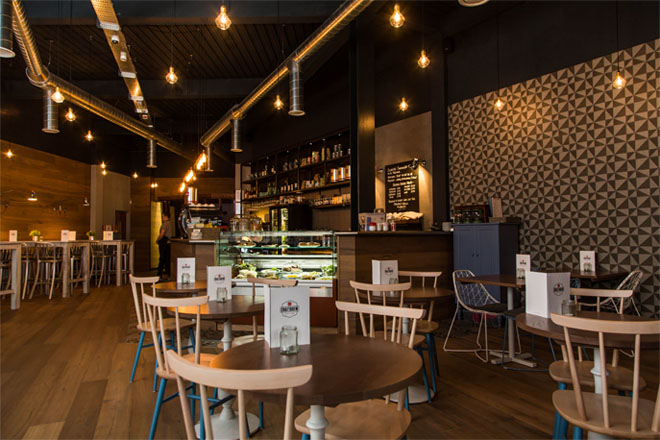 Kährs helps set the mood at Salford’s new CraftBrew Bar