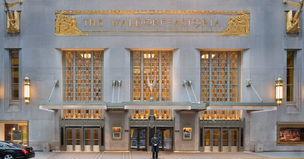 Renovation of Waldorf Astoria New York to begin in December