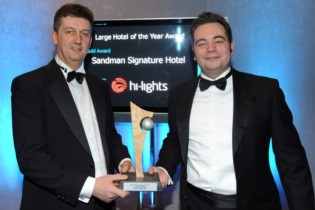 Sandman Signature Hotel scoops top award